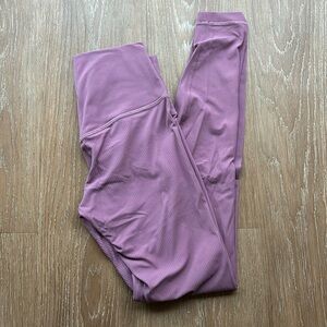 Lululemon Ribbed Align Leggings Color: Mauve